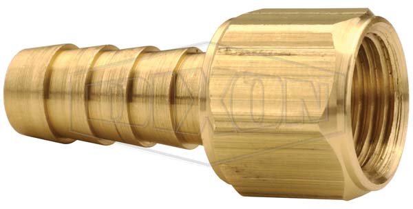 Female 37° JIC Swivel x Hose Barb